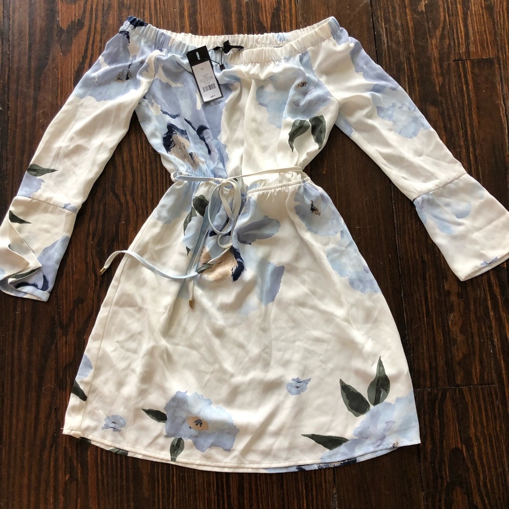 Dynamite off the shoulder dress